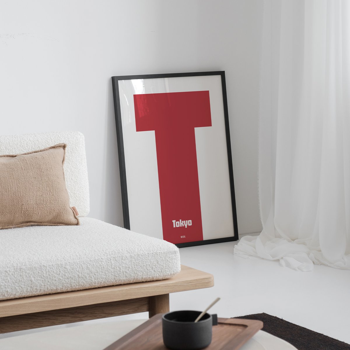 Poster von T von Tokyo | WIJCK.